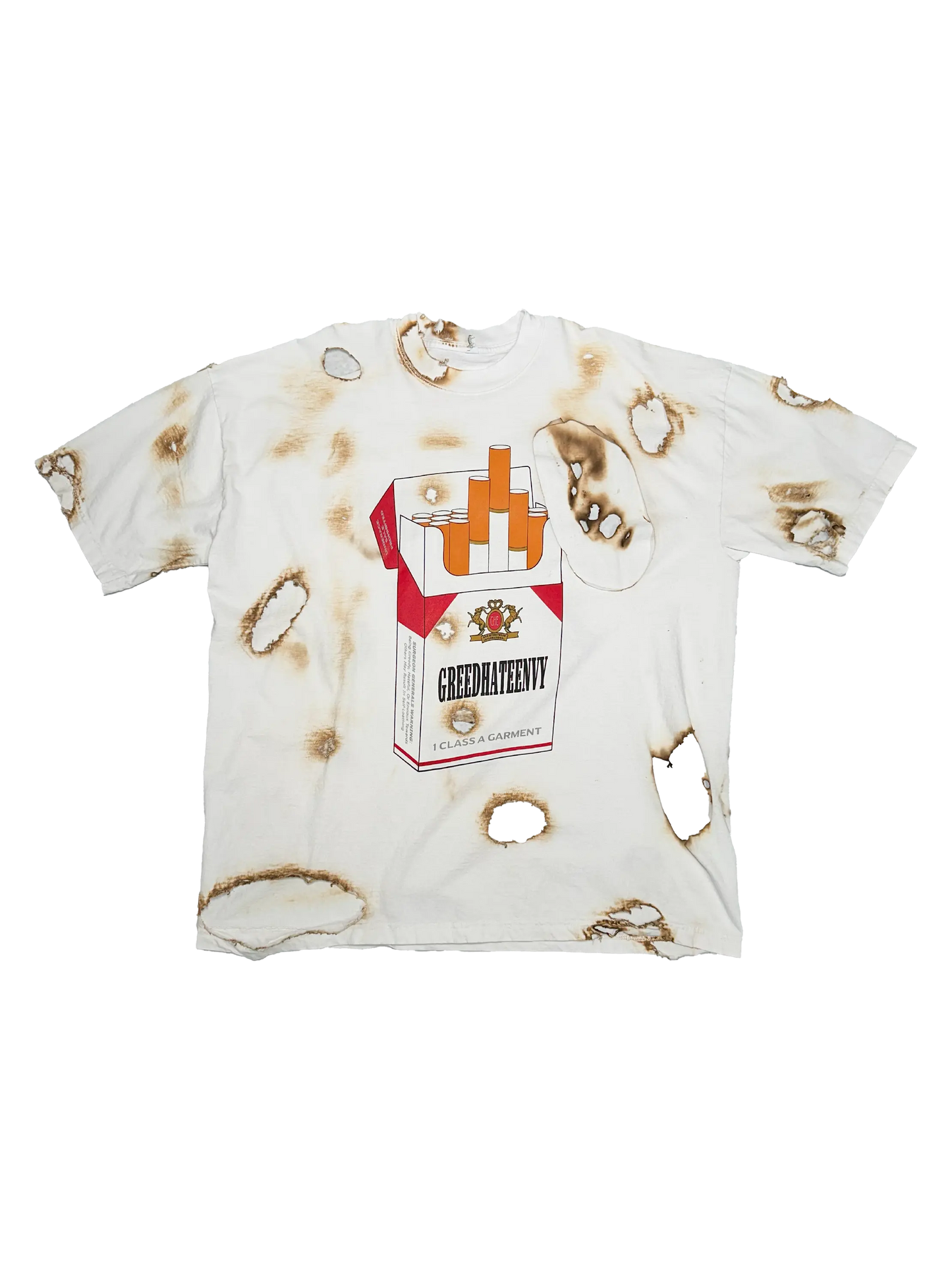 'Burnt out' 1 of 1 tee #1