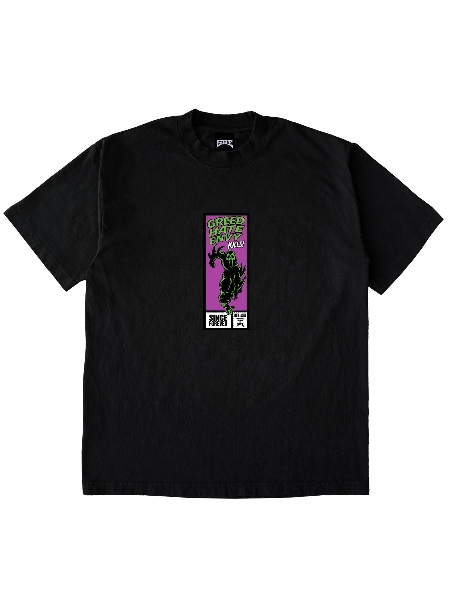 Ghostface tee-black