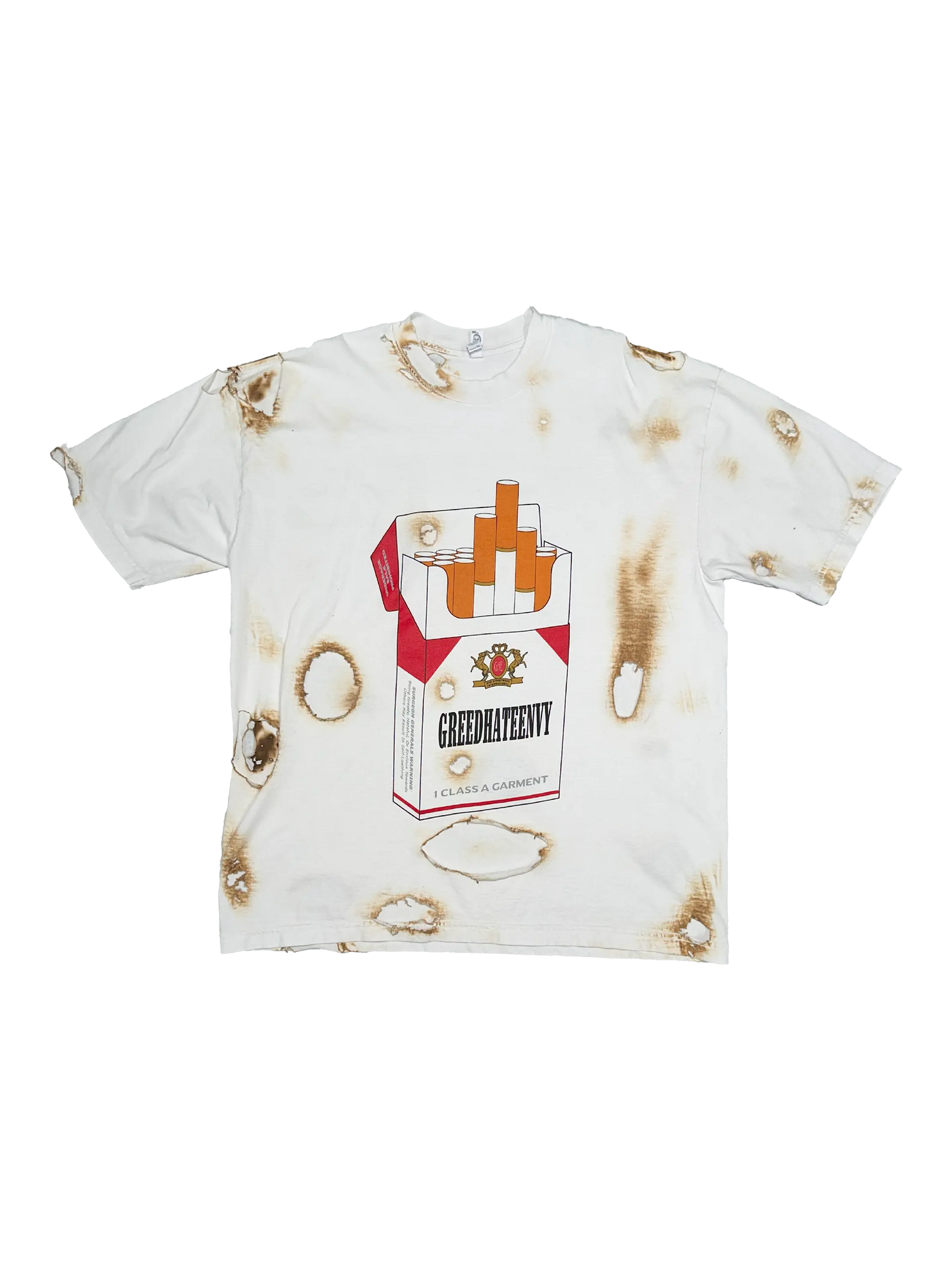 'Burnt out' 1 of 1 tee #2