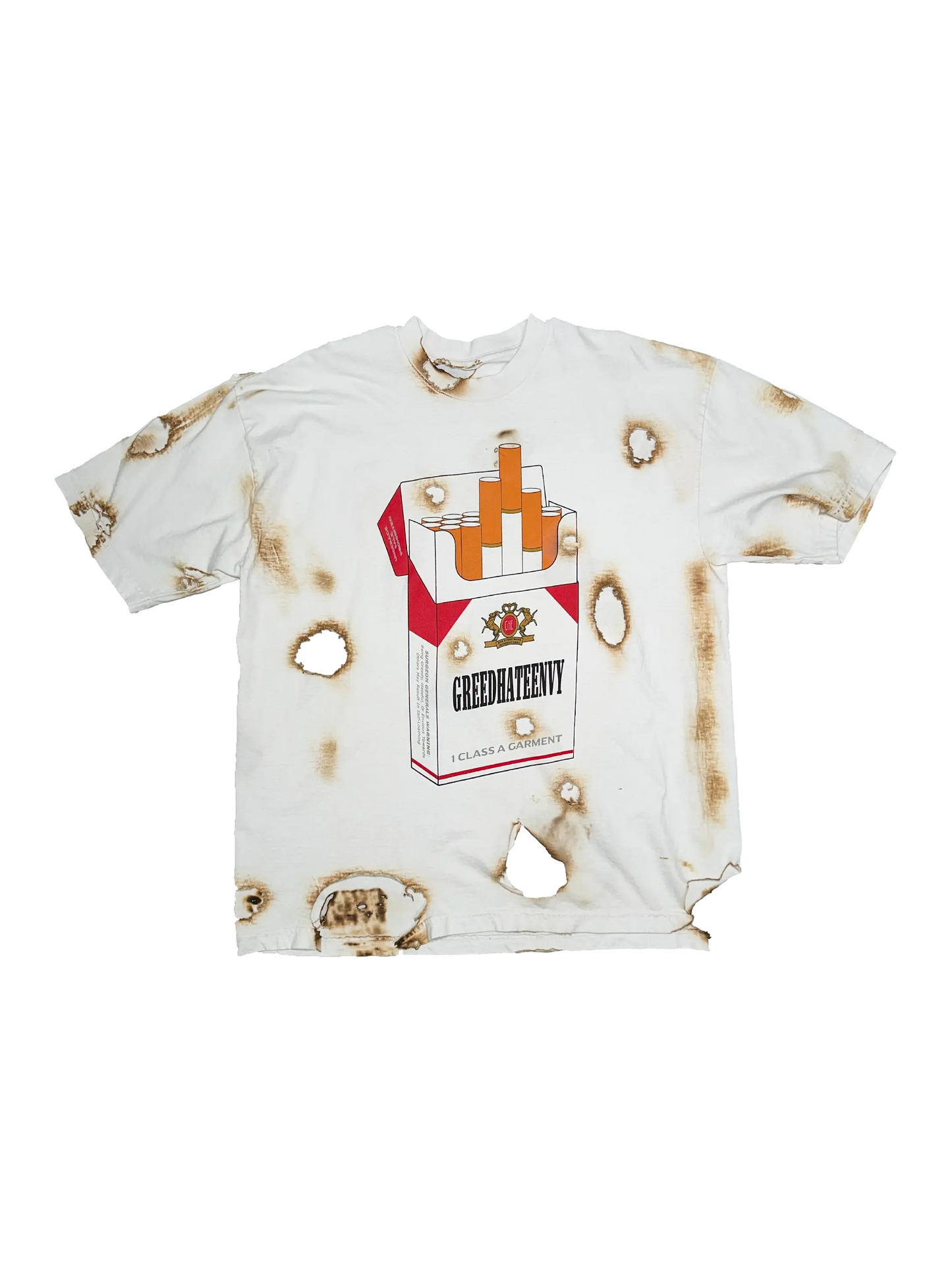 'Burnt out' 1 of 1 tee #3