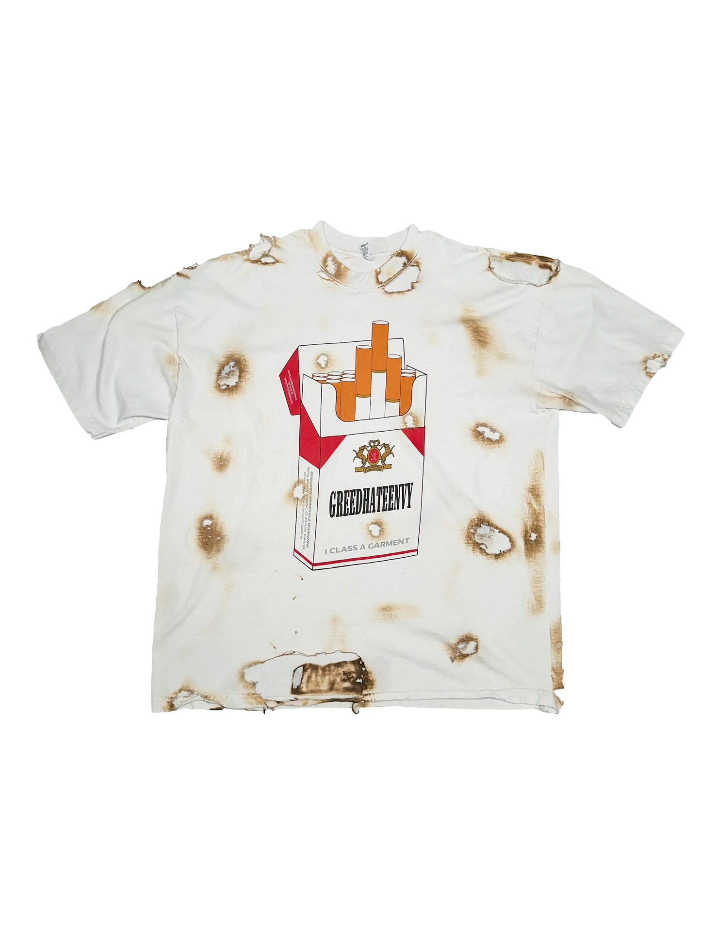 'Burnt out' 1 of 1 tee #4