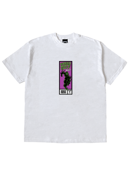 Ghostface tee-white