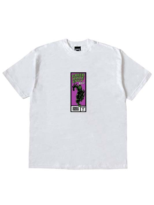 Ghostface tee-white
